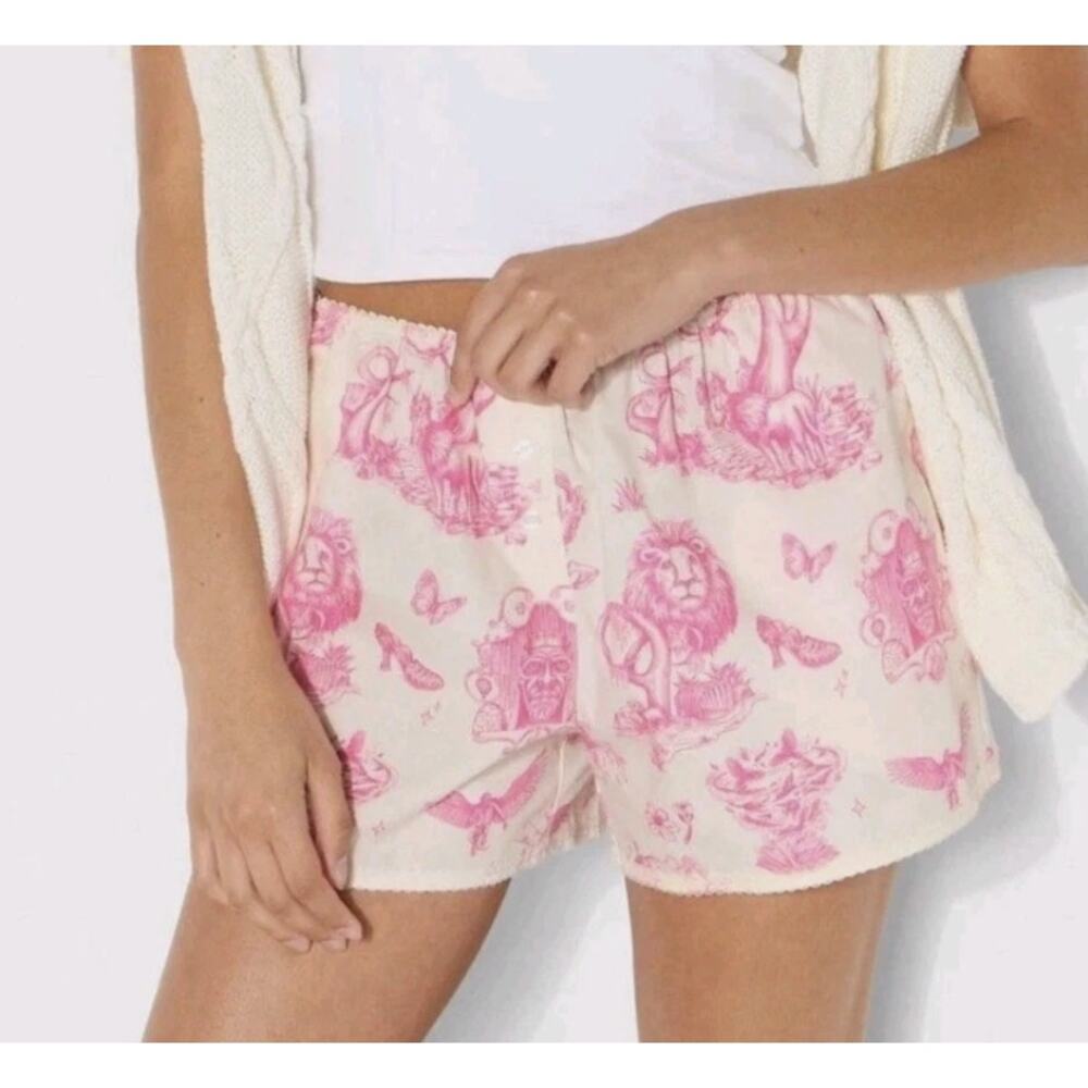 Katie Kime x Wicked Pink Sleep Pajama Shorts